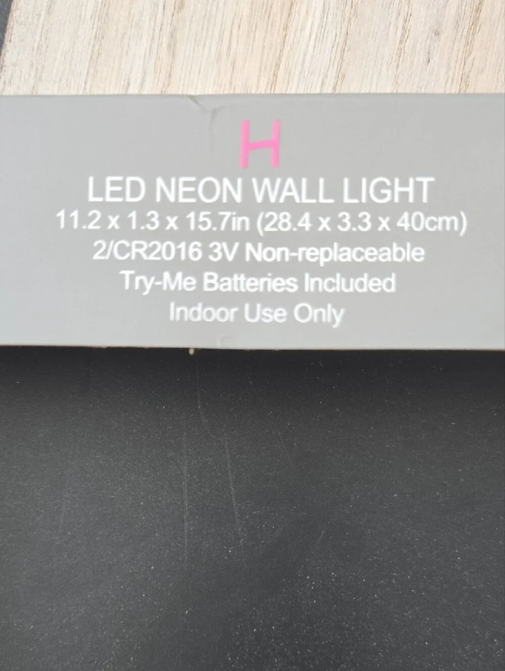 LED Neon Wall Light 